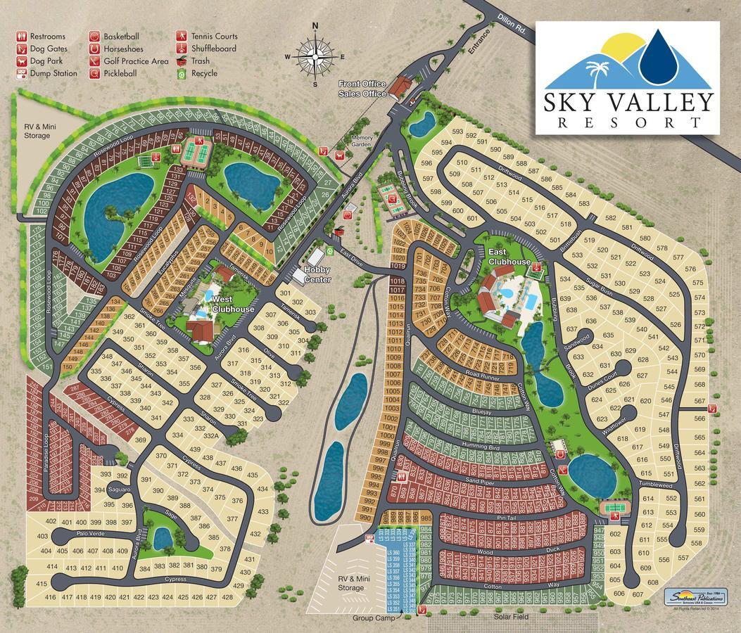 דזרט הוט ספרינגס Sky Valley Mineral Hot Springs Resort מראה חיצוני תמונה